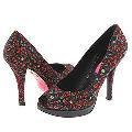 Betsey Johnson Rosy II Black Multi(Size 8 M)