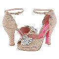 Betsey Johnson Adair Beige Snake