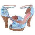 Betsey Johnson Agatha Blue Multi(Size 8 M)