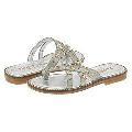 Donald J Pliner Jrs P18-K108 (Toddler/Youth) Silver Metallic
