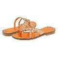 Donald J Pliner Jrs P18-K108 (Toddler/Youth) Orange Metallic