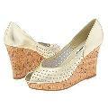 Steve Madden Visible Gold Leather