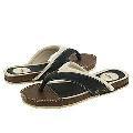 Bronx Shoes Tropea Thong Black/Avorio - Dust/Gipsy