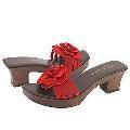 Charles David Bonnet Red Suede