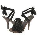 Charles David Bluebell Black Suede