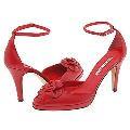 Charles David Fling Red Leather