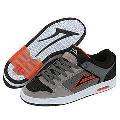 Lakai Carroll 4 Bubs Grey/Black Leather(Size 8 D - Medium)