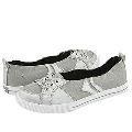 DVS Shoe Company Regency Slip W Grey Canvas Print
