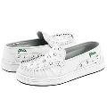 Globe Castro W White/Green Perforation