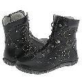 Iacovelli Kids 3405 (Toddler/Youth) Rio Nero (Black Leather)