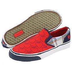 Zoo York The Banksies W Red Canvas/ Navy & White Trim