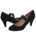 DKNY Mindy-Mary Jane Pump Black Fine Suede