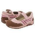 Jumping Jacks Kat (Infant/Toddler) Pink/Brown/Pink Braid Trim