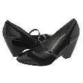 Via Spiga Gitre Black Suede/Patent