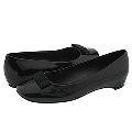 Vaneli Idaline Black Patent With Black Bow