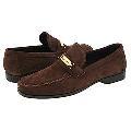 BRUNOMAGLI Rabbuffo Dark Brown Suede Slip On