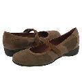 Stonefly Ballet 15 Fango (Light Brown) Leather/Patent/Suede