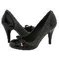 BCBG Max Azria Nea Black/Gray Patent/Flannel