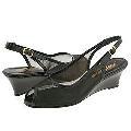 Magdesians Margo-r Black Mesh/Black Snake Patent