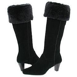 Sudini Princeton Black Waterproof Suede