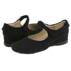 Rockport Clarmont Black Microfiber