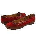 Sperry Top-Sider Softie Moc Skimmer Red Suede