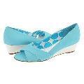 AK Anne Klein Dugan Light Blue Nubuck