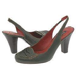 Nine West Charlee Green Leather