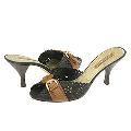 Nine West Elina Black/Dark Natural Leather