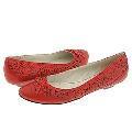 Nine West Filila Red Leather