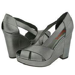 KORS Michael Kors Pimp Gunmetal from Overstock.com :  platform strappy straps sandals