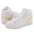 Pony City Wings Hi White/Gold(Size 13 D - Medium)