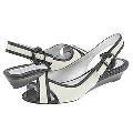 Circa Joan & David Dulcie Ivory/ Black Leather