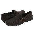 Geox U Winter Monet 6 Coffee Croco Print Leather