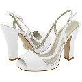 Nine West Nadelle White/Clear Synthetic