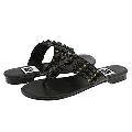A Line Kids 6/A0090B (Youth) Black Metallic Leather