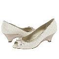 AK Anne Klein Haruna Ivory/Gold Leather