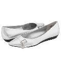 AK Anne Klein Perego Silver Leather