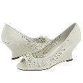 AK Anne Klein Sparkles Ivory/Ivory Patent(Size 8 M)