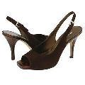 AK Anne Klein Amber Dark Brown/Brown Suede