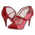 Betsey Johnson Lois Red Ankle Bootie