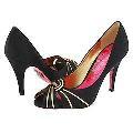 Betsey Johnson Landen Black/Gold(Size 8 M)