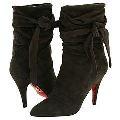 Betsey Johnson Willa II Grey Suede(Size 5.5 M)