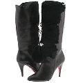 Betsey Johnson Wyatt Black Leather