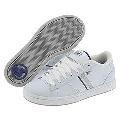 DVS Shoe Company Daewon 9 W White Silver Leather Print