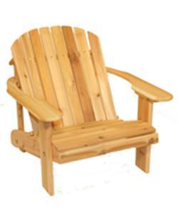 PhatTommy Western Wide Red Cedar Adirondack Chair