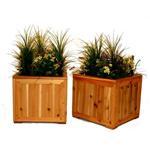 PhatTommy Western Red Cedar Planter Box (Set of 2)