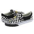 Skechers Smooth Rider Black/White Canvas W/Skull Print