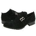 Bronx Shoes Mercury Buckle Black Suede