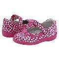 Jumping Jacks Dance (Infant/Toddler) Fuchsia Suede Print
